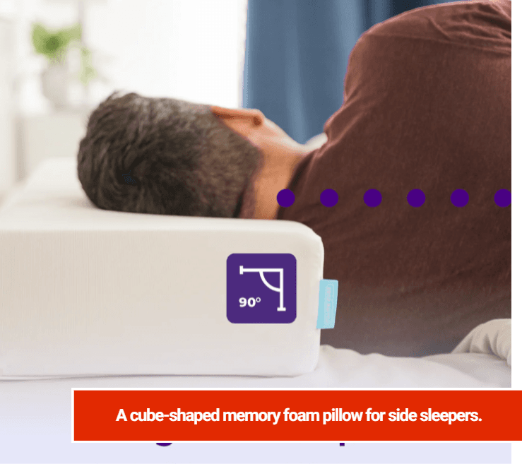 Pillow Cube Side Cube Original memory foam pillow