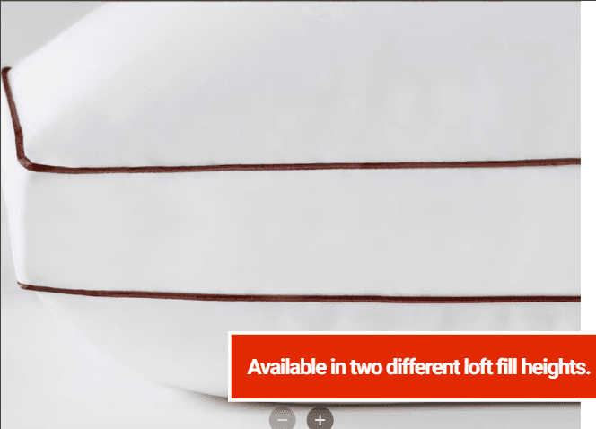 Saatva Latex pillow